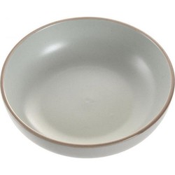 PLATO HONDO GRES MATE AZUL CELESTE 18,5X18,5X5CM ITEM PC-219735