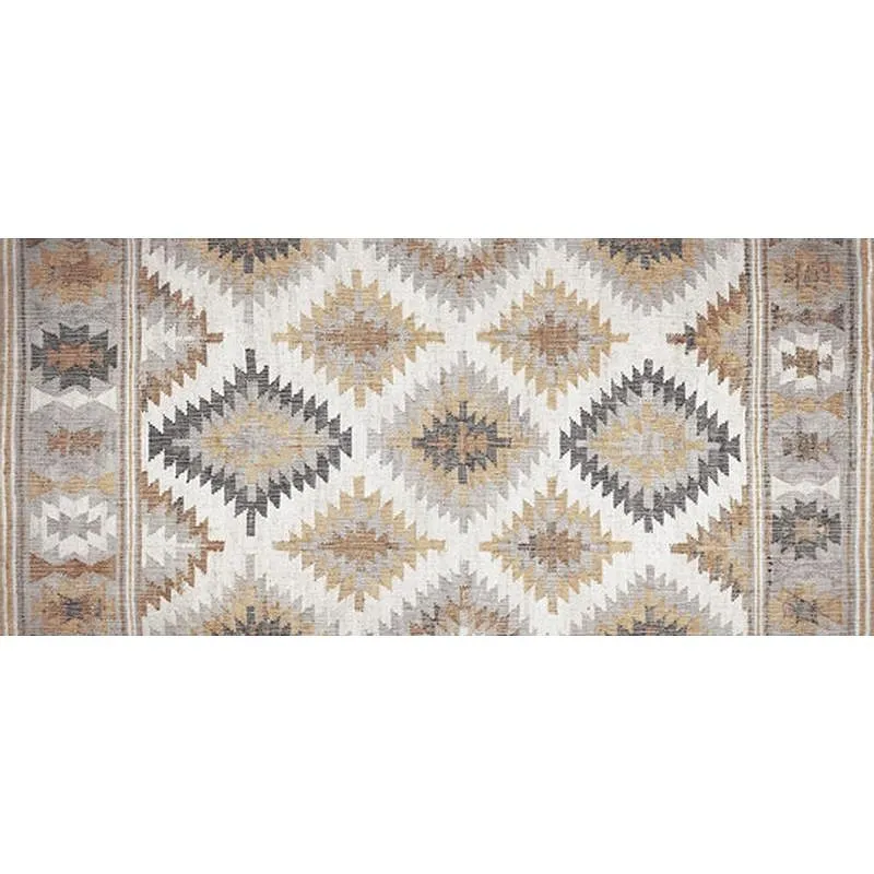 Compra ALFOMBRA VINILICA ESTAMPADA KILIM GRISES 50X110CM STOR PLANET AP5410 al mejor precio