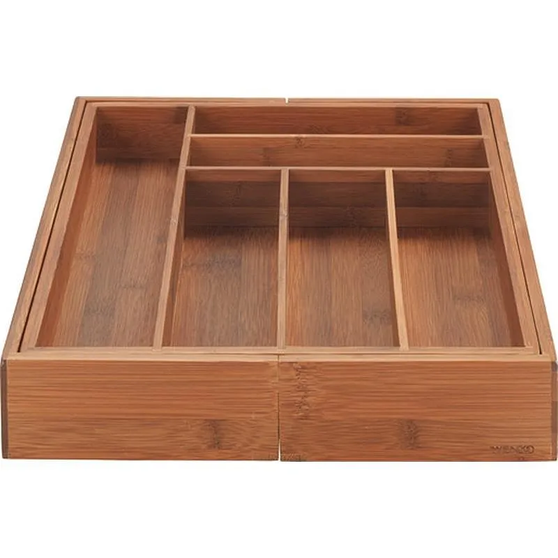 Compra CUBERTERO EXTENSIBLE BAMBU MARTINA 30-42X38X6CM WENKO 54951100 al mejor precio