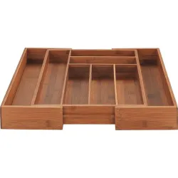 Compra CUBERTERO EXTENSIBLE BAMBU MARTINA 30-42X38X6CM WENKO 54951100 al mejor precio