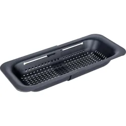Compra ESCURRIDOR EXTENSIBLE FREGADERO SIVO 37-50CMX7CM NEGRO WENKO 55012100 al mejor precio