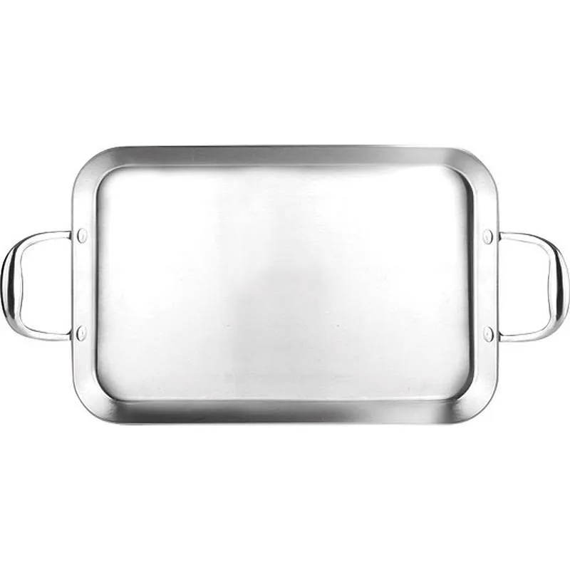 Compra GRILL RECTANGULAR TRIPLY NATURAL 38X25CM IBILI 653638 al mejor precio