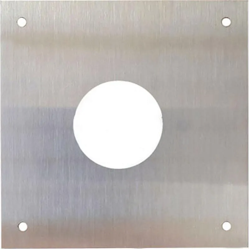 Compra PLACA CERRADURA BOCA R-28 80X80MM INOX SATINADO 51282 al mejor precio