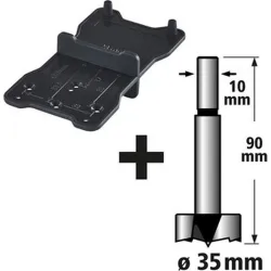 Compra BROCA FORSTNER SET 2PZ BROCA35MM+MARCADOR 8728000 al mejor precio