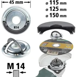 Compra TUERCA SUJECCION AMOLADORA ANGULAR 125MM M14 2463000 al mejor precio