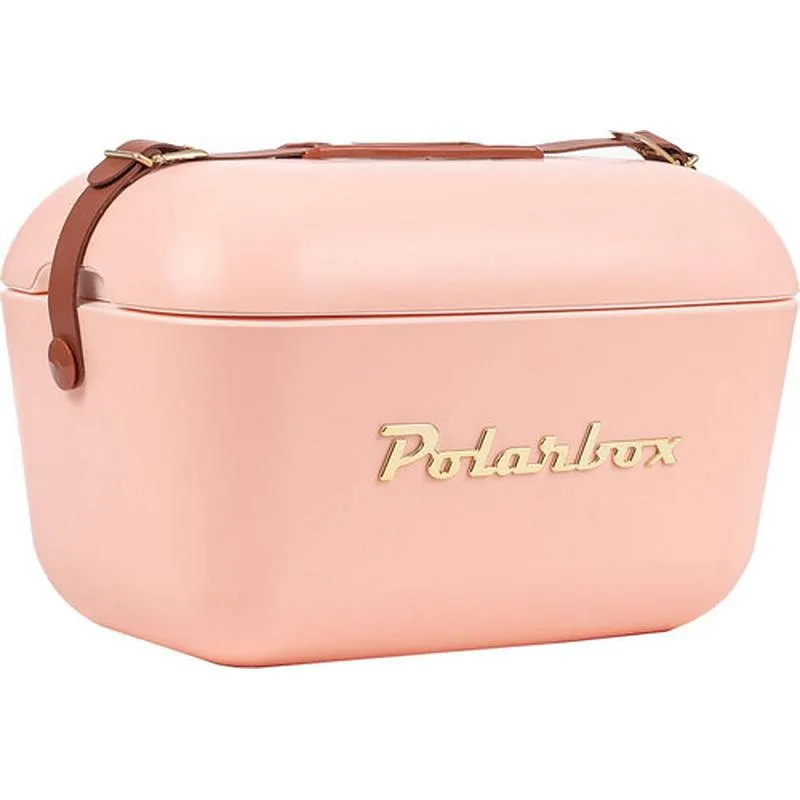 Compra NEVERA RIGIDA RETRO POLAR BOX 20L CORAL GOLD POLISUR PLB20/CORAL/GOLD al mejor precio