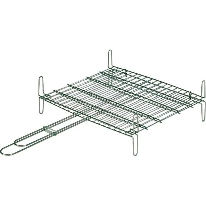 Compra PARRILLA ESTAÑADA DOBLE 50X50 CM SAUVIC 02655 al mejor precio