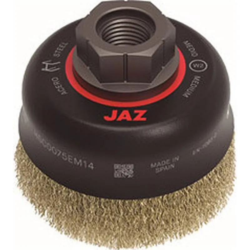 Compra CEPILLO TAZA PUA ONDULADA LATONADA M14 diametro 75/0,30 JAZ HSC 0075EM14 al mejor precio