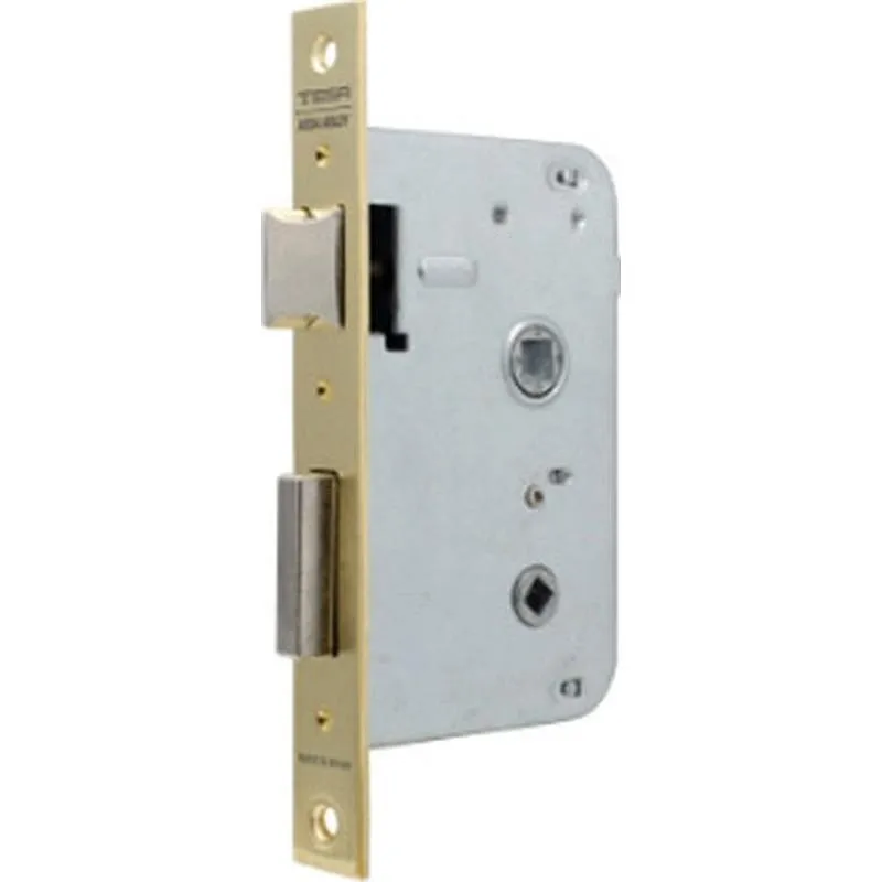 Compra CERRADURA EMBUTIR SERIE 2000 ENTRADA 50MM 2004-50 H.LATONADO TESA 200450HL al mejor precio