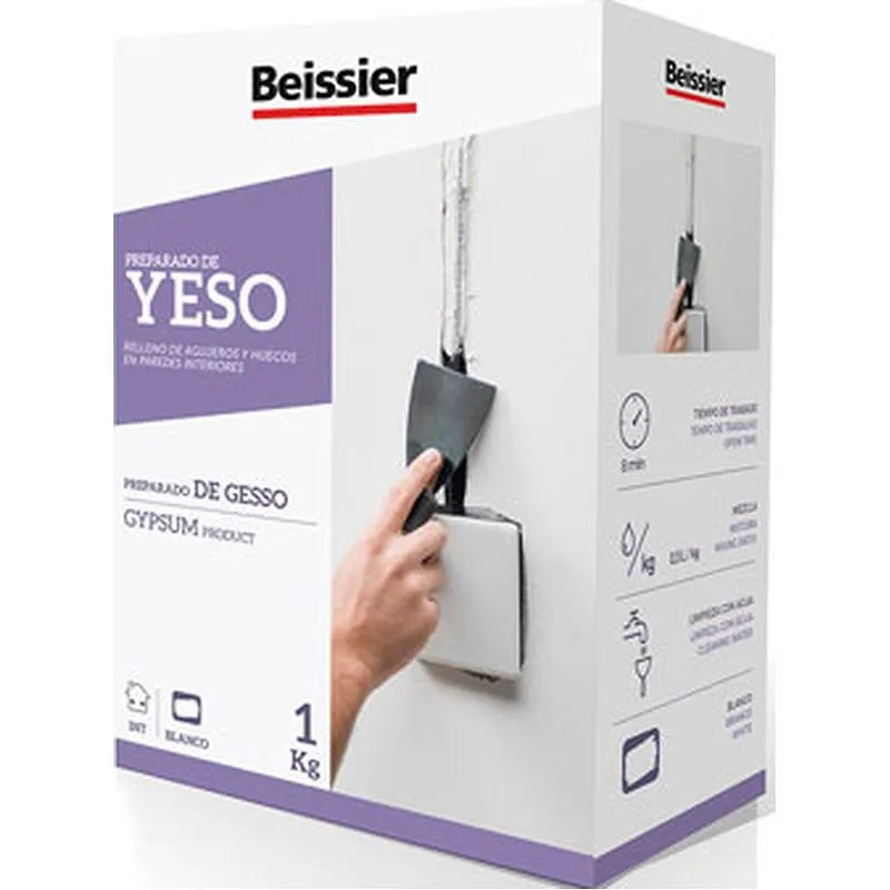 Compra YESO FINO PREPARADO RELLENOS 1 KG BEISSIER 70447-001 al mejor precio