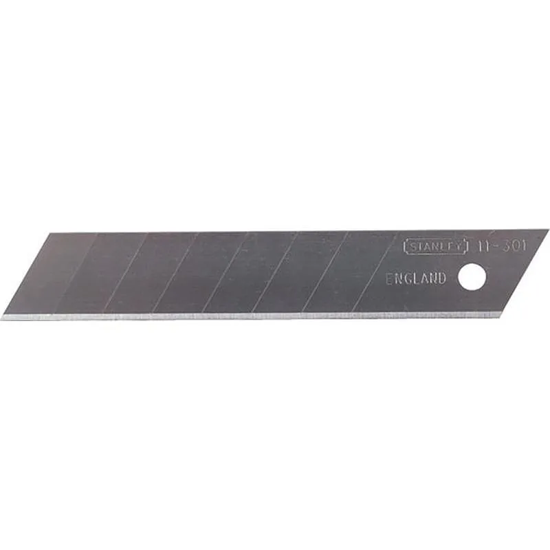 Compra CUCHILLA CUTER 18 MM 10 UDS STANLEY 0-11-301 al mejor precio