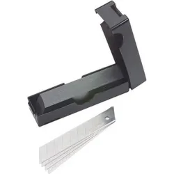 Compra CUCHILLA CUTER 18 MM 10 UDS STANLEY 0-11-301 al mejor precio
