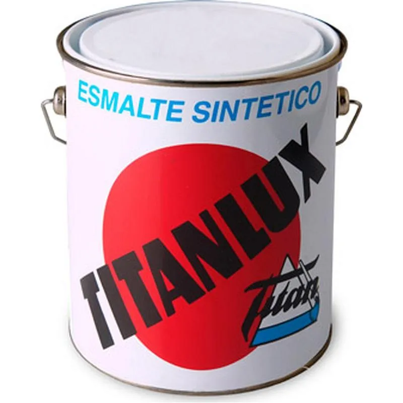 Compra ESMALTE SINTETICO DECORACION BRILLO 566D 4 L BLANCO TITANLUX 001566D04/5805664 al mejor precio