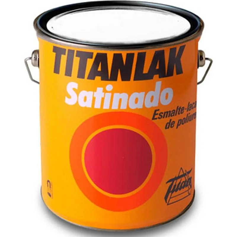 Compra ESMALTE TITANLAK SATINADO 1400 4 L BLANCO TITAN 11140004/5805818 al mejor precio