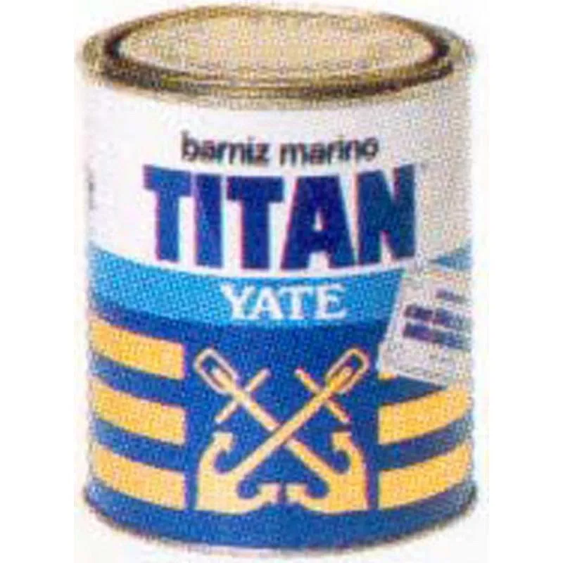 Compra BARNIZ SINTETICO MARINO YATE BRILLANTE 375 ML INCOLORO TITAN 45000738/5806613 al mejor precio