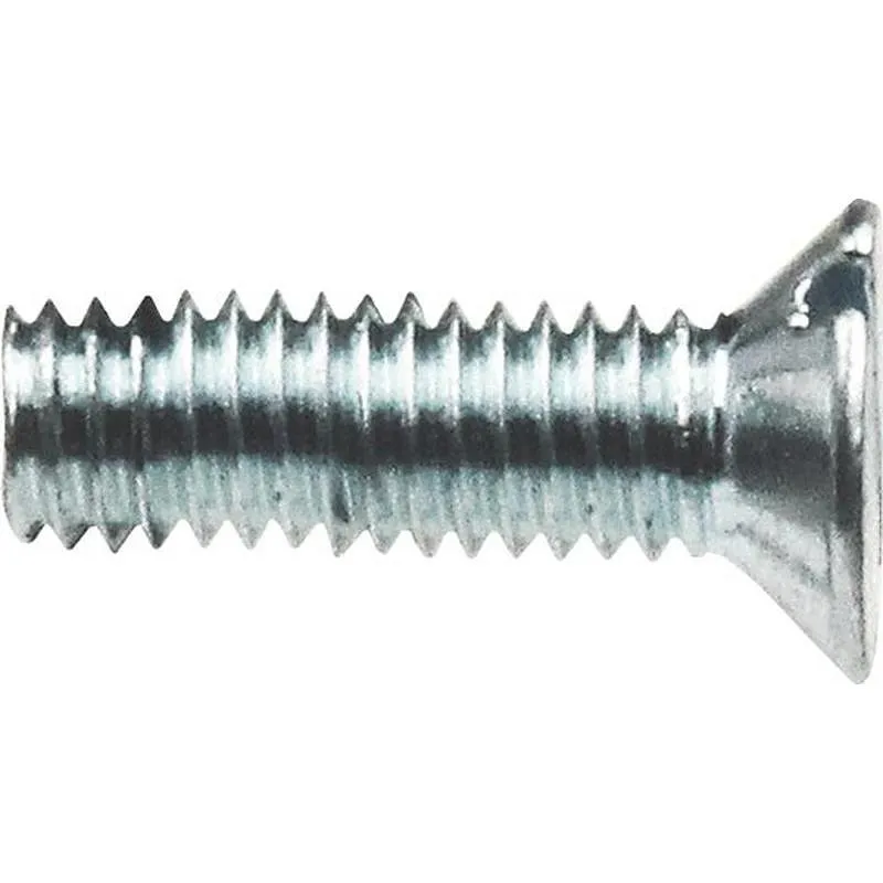 Compra TORNILLO DIN 963 CABEZA PLANA CINCADO M-3 X 20 MM HISPANOX 16044 al mejor precio