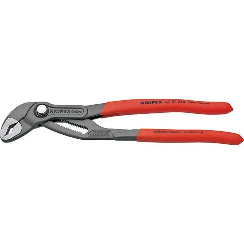 Compra TENAZA AJUSTABLE COBRA PULIDA 250 MM KNIPEX PREMIUM 87 01 250 al mejor precio