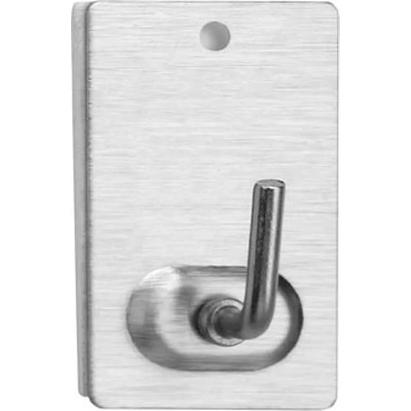 Compra COLGADOR ADHESIVO 1 GANCHO ACERO INOXIDABLE ACERO 2 UDS INOFIX 2040-1- al mejor precio
