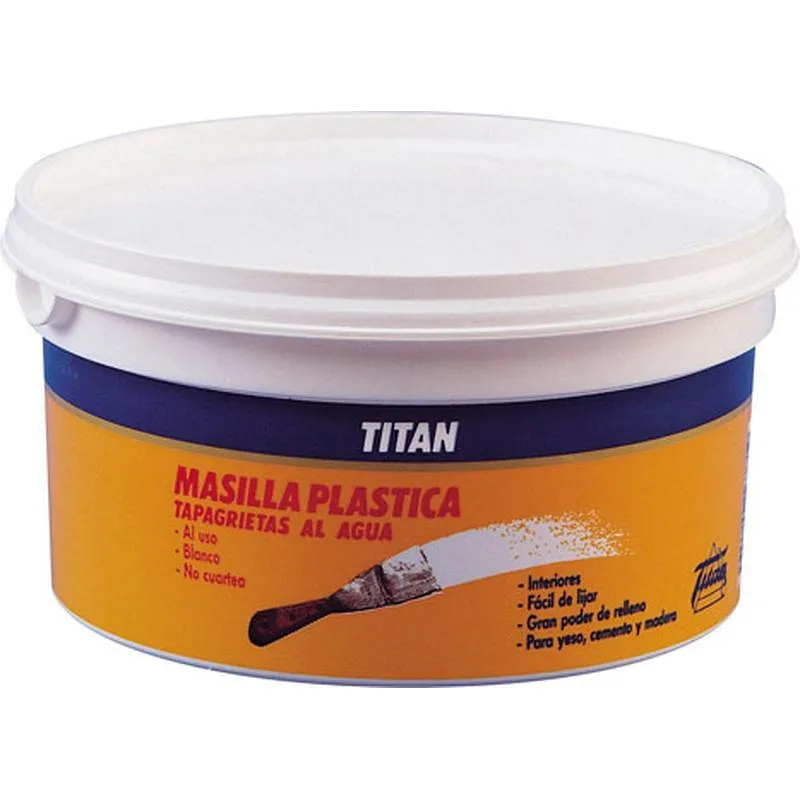 Compra MASILLA RELLENO PLASTICA 750 GR TITAN 05A000275/5806735 al mejor precio