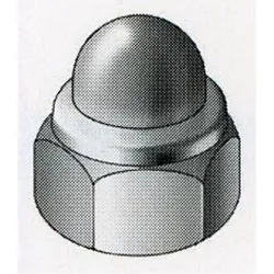 TUERCA CIEGA LATON NIQUEL M...