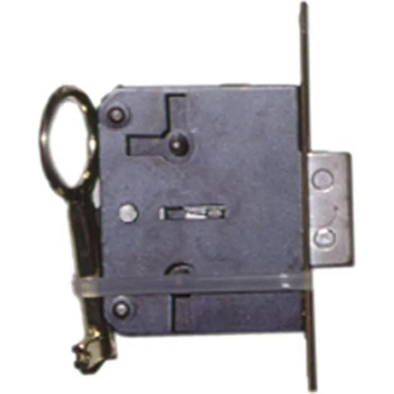 Compra CERRADURA EMBUTIR PARA MUEBLE FRENTE LATON 200/25 LLAVE ZAMAC A35 LIM 1200/1515+9000/1991 al mejor precio