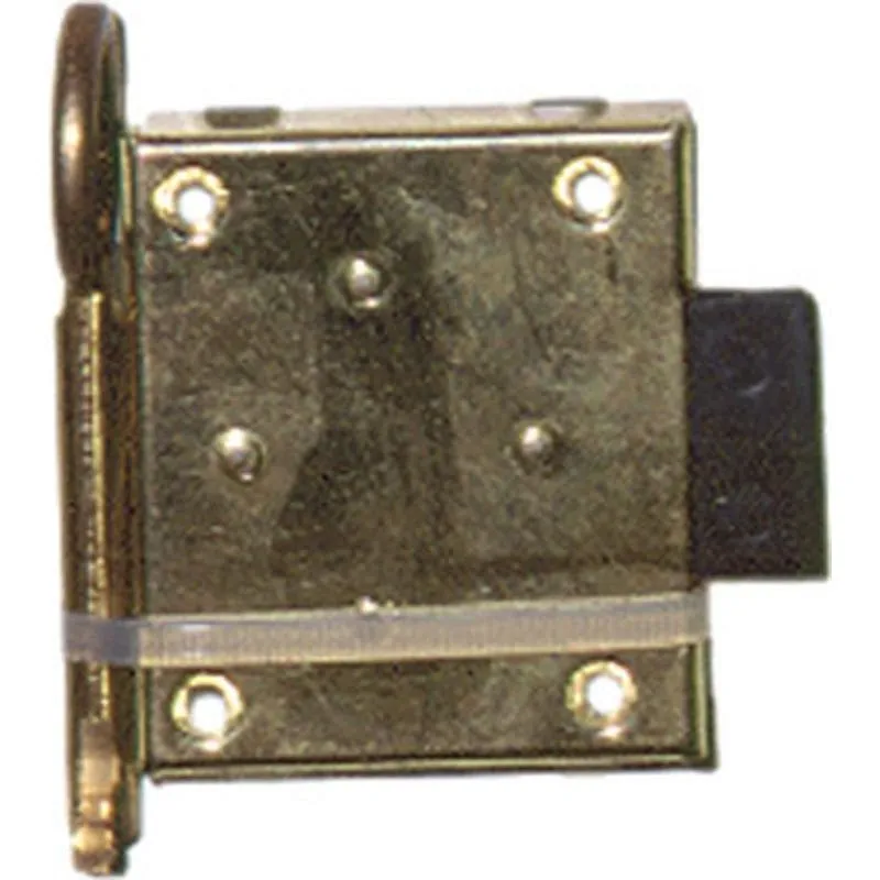 Compra CERRADURA SOBREPONER PARA MUEBLE LATON 207/30 LLAVE LATON A42 LIM 1207/1548+8000/1979 al mejor precio