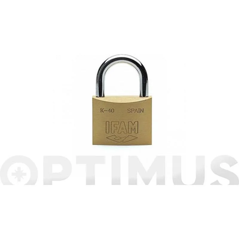 Compra CANDADO K ARCO ARCO NORMAL 50 MM LATON IFAM 015000 al mejor precio