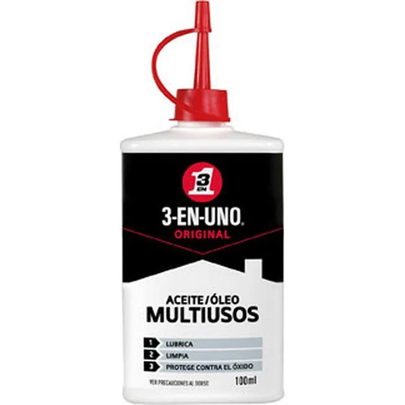 Compra LUBRICANTE MULTIUSOS GOTERO LIQUIDO 100 ML 3 EN 1 34059 al mejor precio
