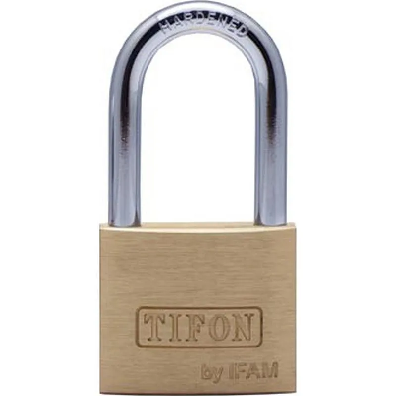 Compra CANDADO TIFON ARCO LARGO 50 MM LATON TIFON 075010 al mejor precio