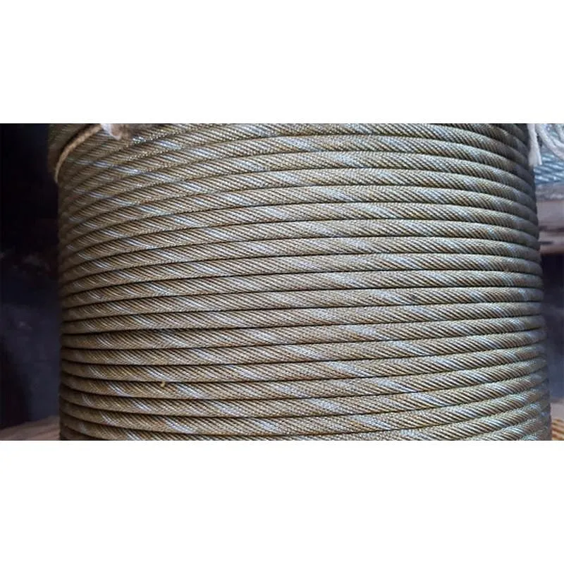 Compra CABLE ACERO GALVANIZADO ROLLO 50 M diametro 2 (6 X 7) +1 ALMA TEXTIL CURSOL 120090084 al mejor precio