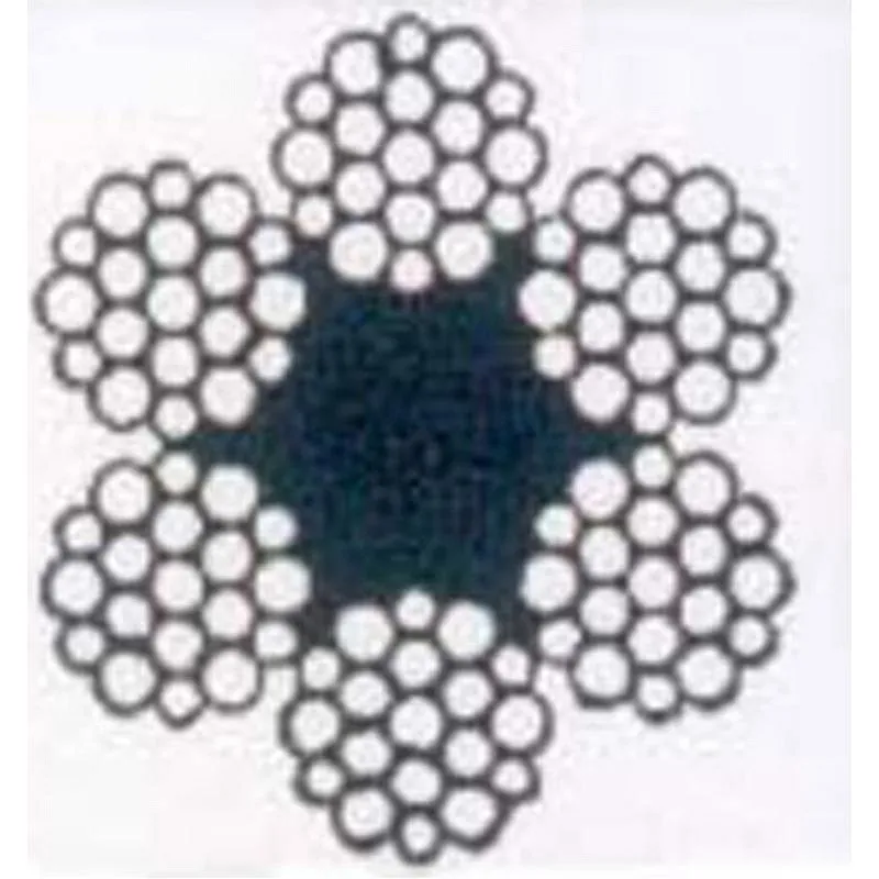 Compra CABLE ACERO GALVANIZADO ROLLO 50 M diametro 6 (6 X 19) +1 ALMA TEXTIL CURSOL 120140104 al mejor precio