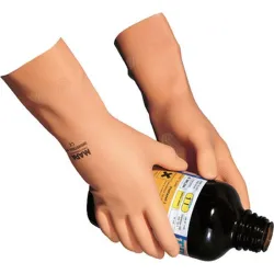 Compra GUANTE LATEX NARANJA ALTO 299 TALLA 8 MAPA 34299188 al mejor precio