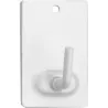 Compra COLGADOR ADHESIVO 1 GANCHO ACERO INOXIDABLE BLANCO 2 UDS INOFIX 2040-2- 000 al mejor precio