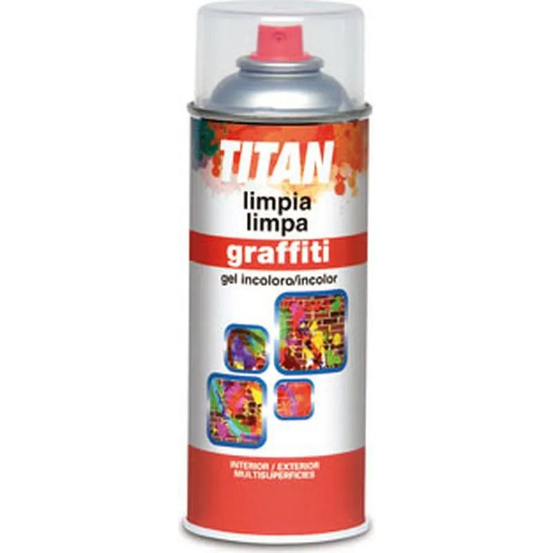 LIMPIADOR GRAFFITI SPRAY 400 ML INCOLORO TITAN S80000140/5809917