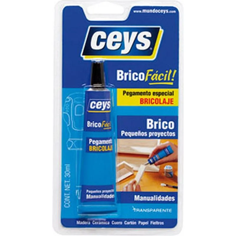 Compra ADHESIVO UNIVERSAL BRICOFACIL 30 ML CEYS 507301 al mejor precio