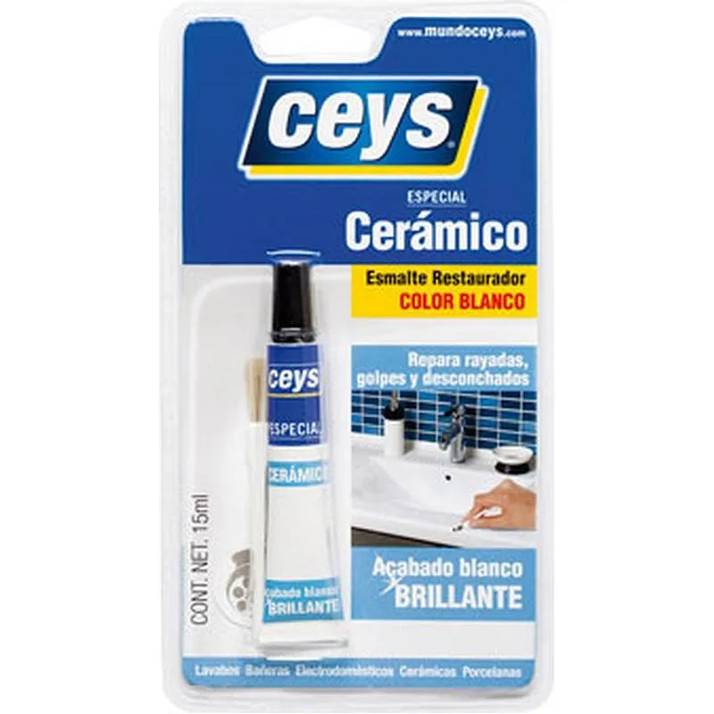 Compra ADHESIVO REPARADOR CERAMICA 15 ML CEYS 505101 al mejor precio
