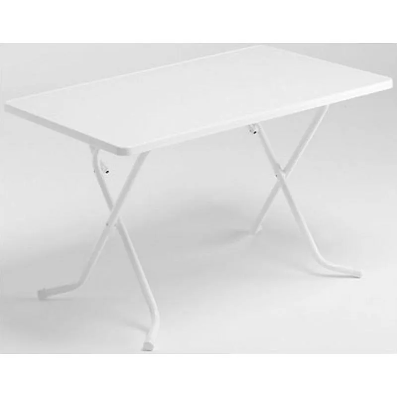 Compra MESA RECTANGULAR PLEGABLE BLANCO 110 X 70 CM ALCO R23B al mejor precio