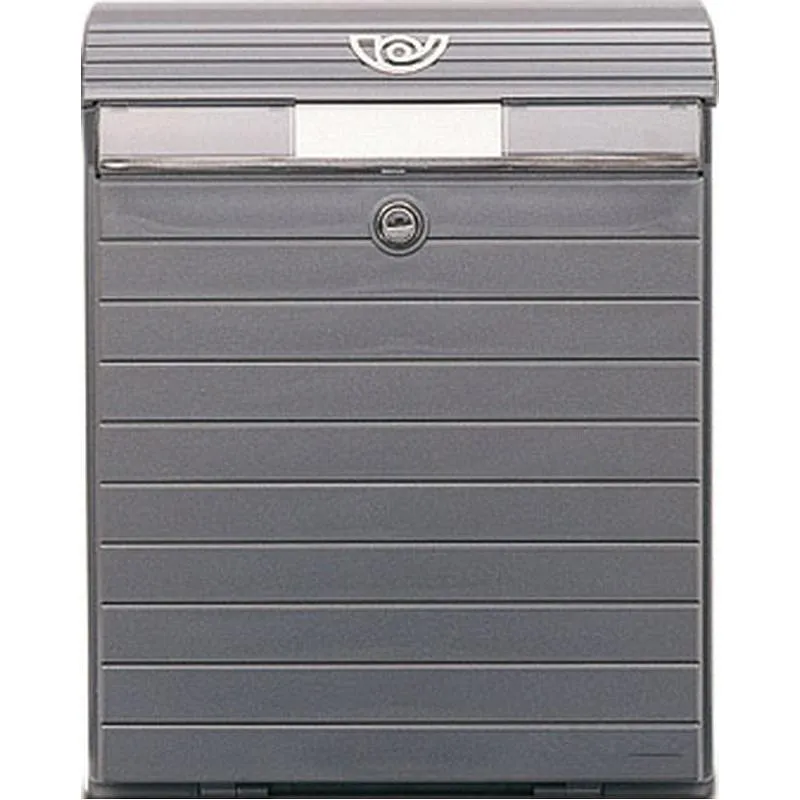 Compra BUZON EXTERIOR PLASTICO GRIS 30,5 X 12,8 X 38,8 CM TATAY 0043009 al mejor precio