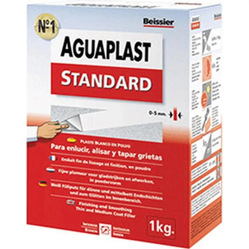Compra PLASTE AGUAPLAST STANDARD POLVO 1 KG BEISSIER 70002-004 al mejor precio