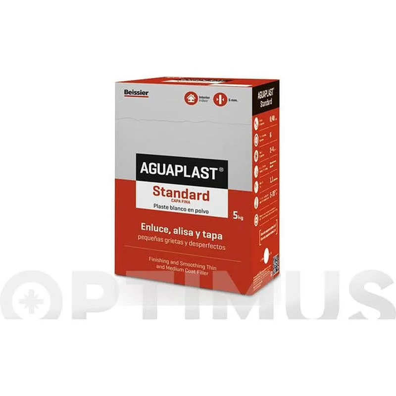 Compra PLASTE AGUAPLAST STANDARD POLVO 5 KG BEISSIER 70002-007 al mejor precio