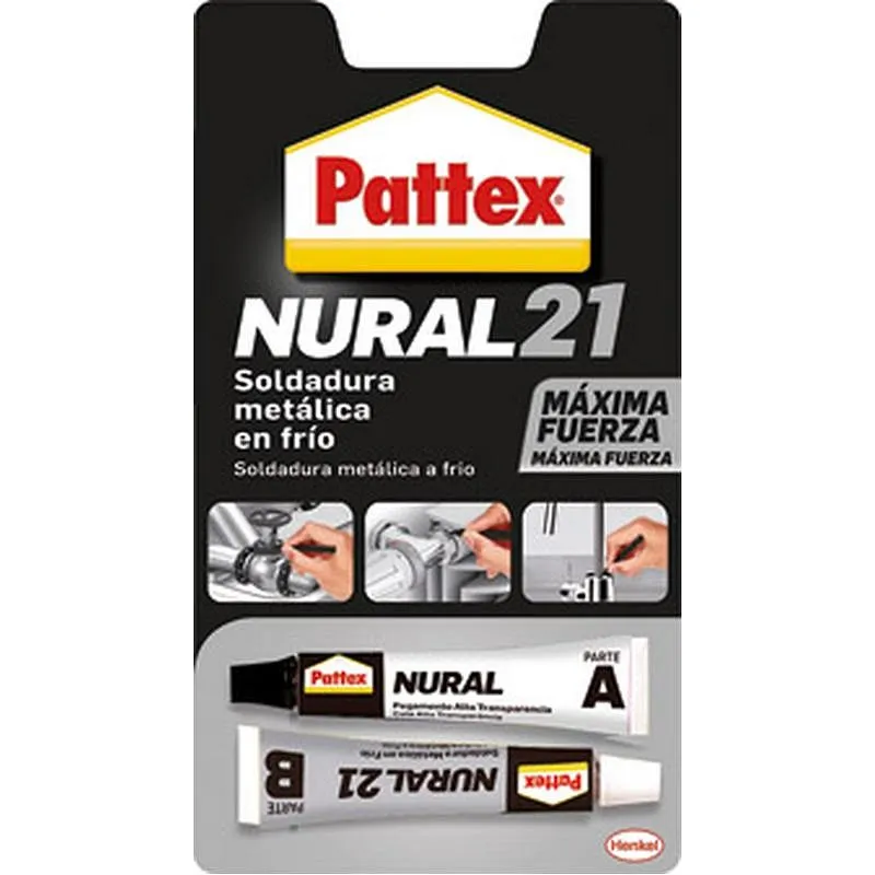 Compra ADHESIVO NURAL 21 SOLDADURA METAL EN FRIO 22 ML PATTEX 2904377 al mejor precio