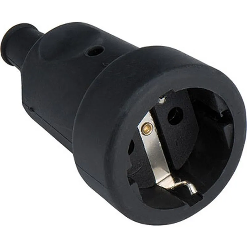 Compra BASE AEREA GOMA 16A NEGRO 250V FAMATEL 241 al mejor precio