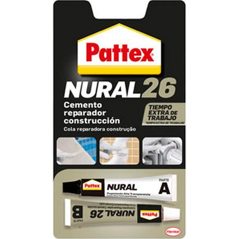 Compra ADHESIVO NURAL 26 REPARADOR CEMENTO 22 ML PATTEX 2899733 al mejor precio
