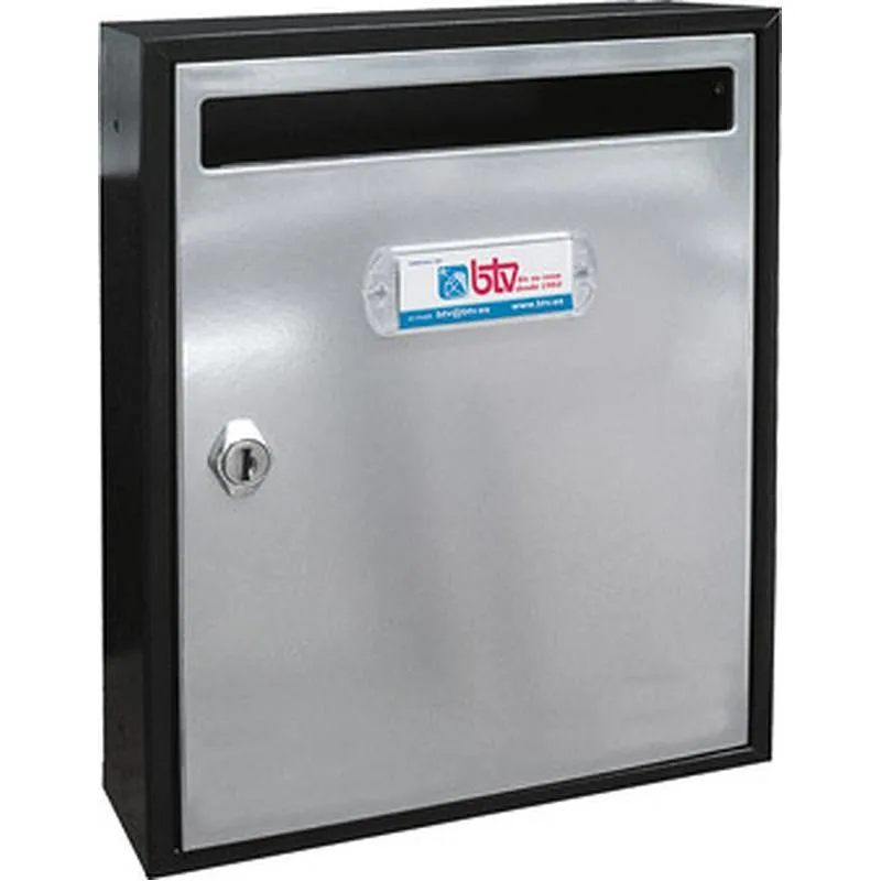 Compra BUZON INTERIOR INOXIDABLE TEIDE NEGRO/INOX BTV 5866 al mejor precio