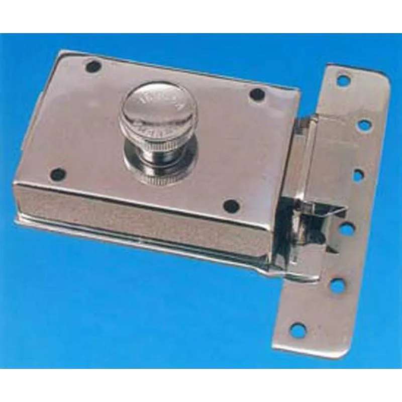 Compra CERRADURA SOBREPONER CONTRAPALANCA GOLPE Y LLAVE 305/60 DERECHA CROMO INCECA 36500 al mejor precio