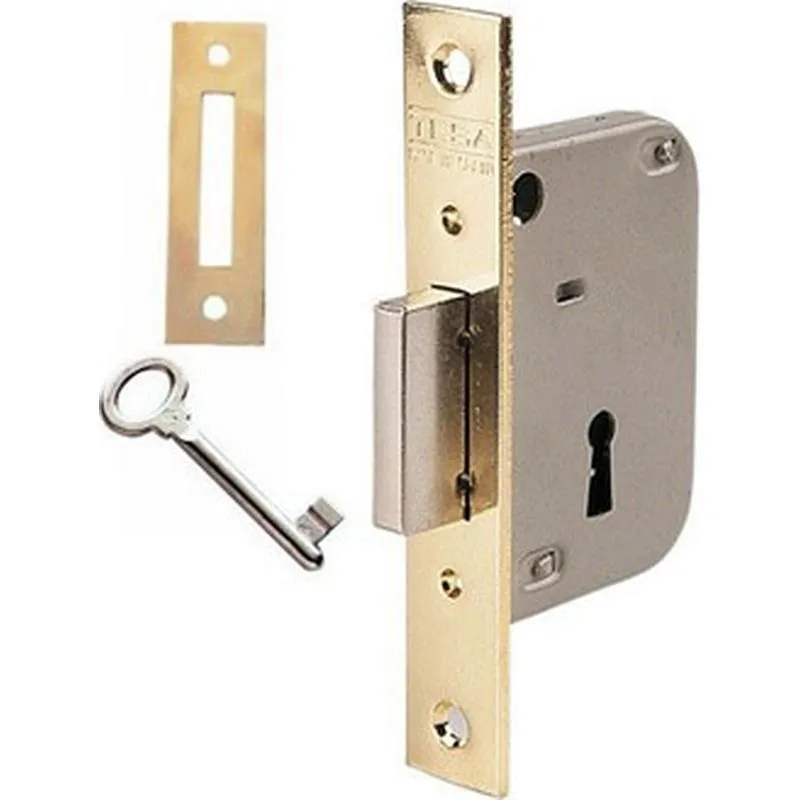 Compra CERRADURA EMBUTIR SERIE 2000 ENTRADA 40MM 2003-40 H.LATONADO TESA 200340HL al mejor precio