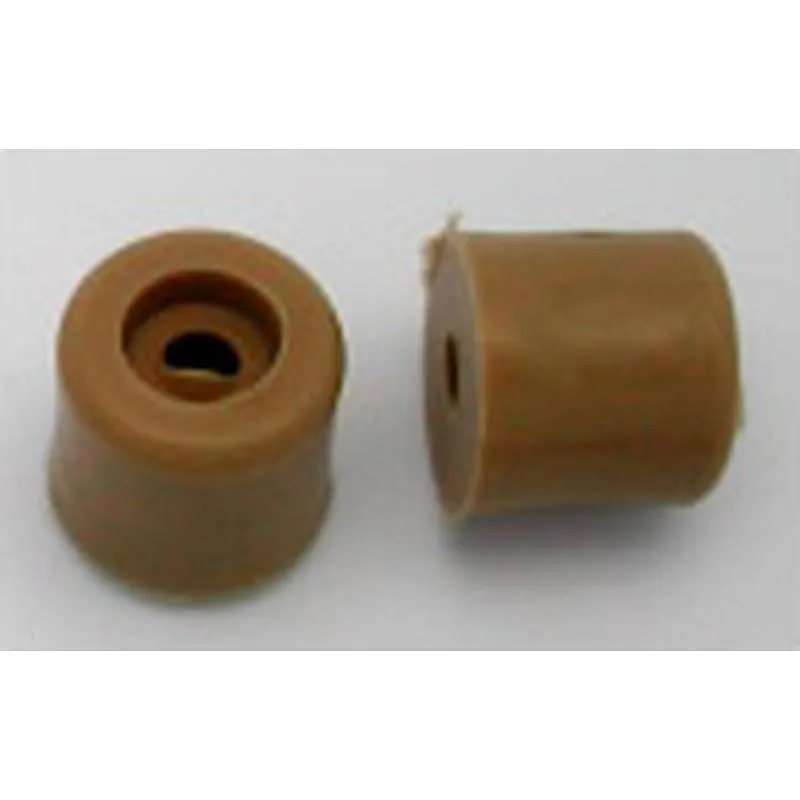 Compra PORTAESTANTE PLASTICO PLANO + CASQUILLO 4 UNIDADES MARRON FER 2645 al mejor precio