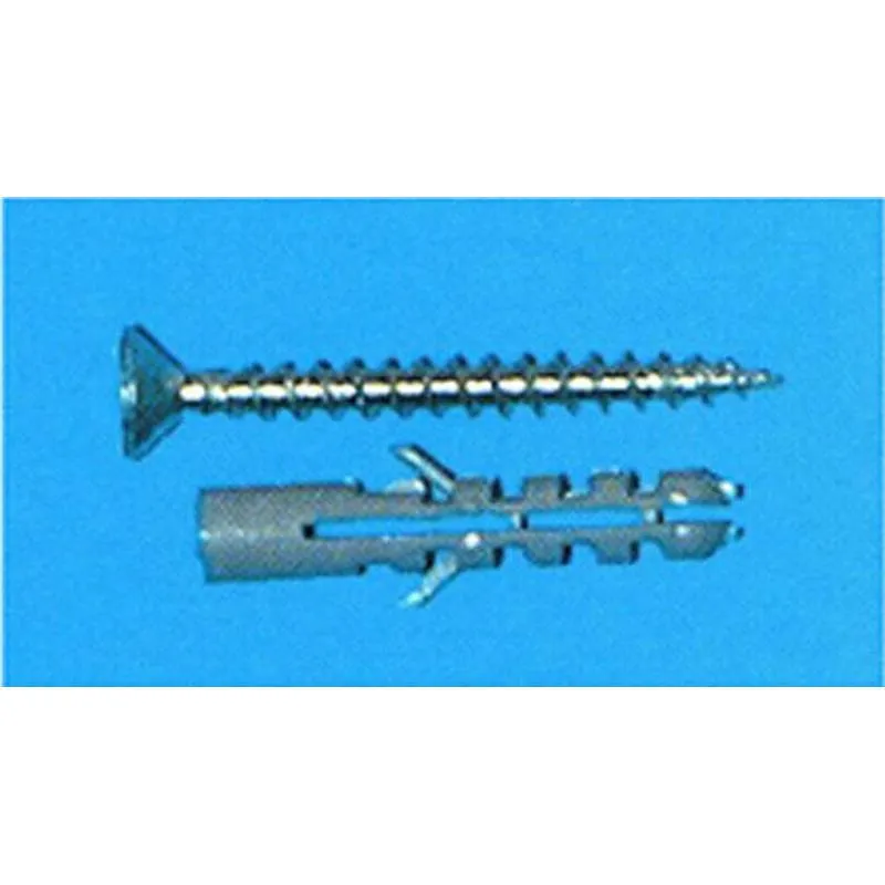 Compra TACO CON TIRAFONDO BICROMATADO 9 UNIDADES 18 X 25 MM FER 2904 al mejor precio