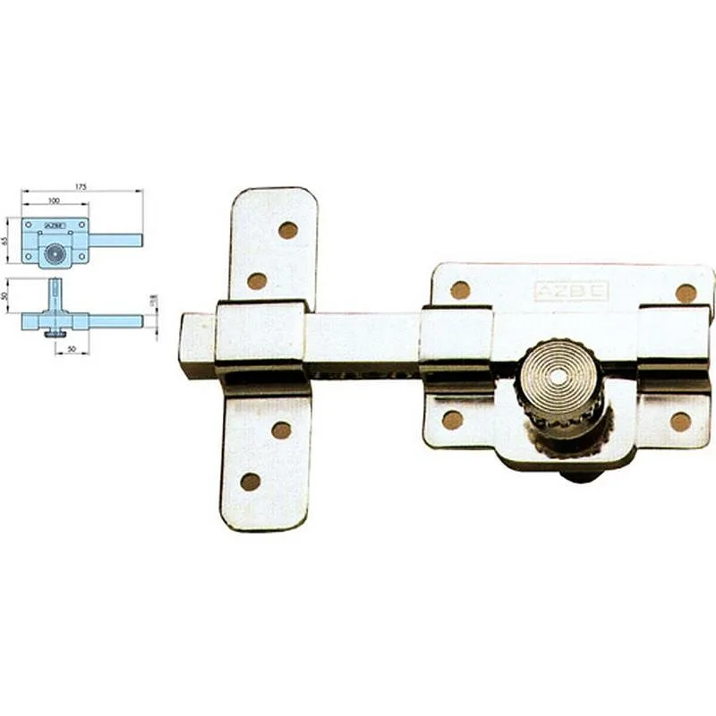 Compra CERROJO 5 CON BOTON INTERIOR, CILINDRO DE 50MM NIQUEL YALE 5HN al mejor precio