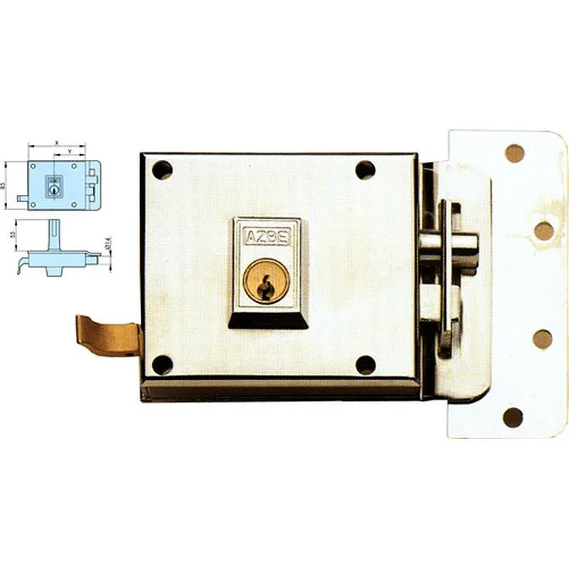 Compra CERRADURA CON PALANCA Y RESBALON 6 /100I-HN YALE 610IHN al mejor precio